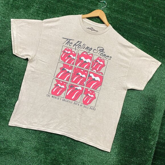 The Rolling Stones The World's Greatest Rock N Roll Band T-Shirt Size L/XL - Picture 3 of 4